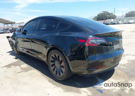 2023 Tesla Model 3 Performance Dual Motor All-Wheel Drive из США, поврежденный, VIN 5YJ3E1ECXPF683778